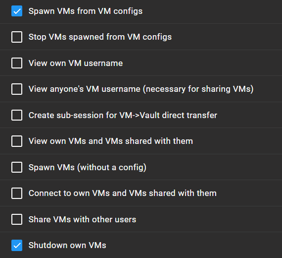 tiCrypt permissions frame 12