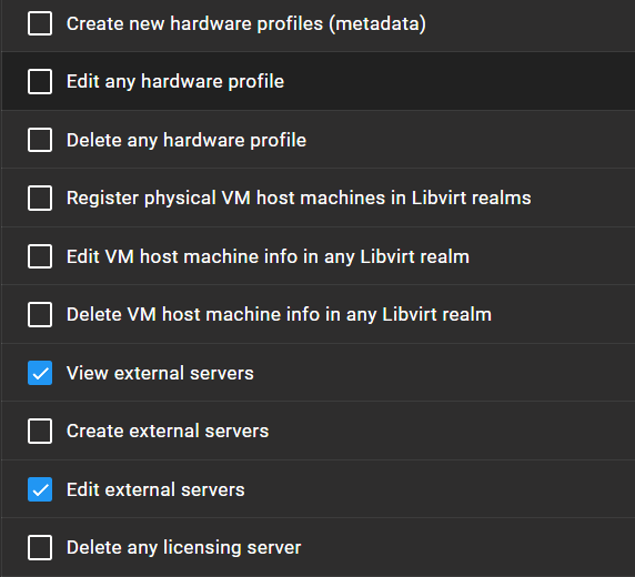 tiCrypt permissions frame 15