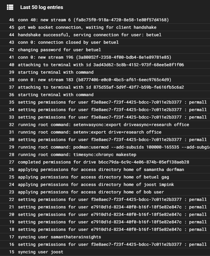 tiCrypt VM logs part 1